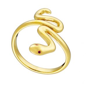 Δαχτυλίδι Φίδι σε Χρυσό